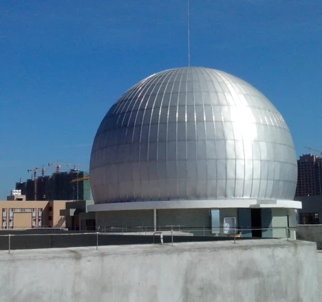 Okullara yönelik bir planetaryum kubbesinde kubbe yapısının sağlamlığı nasıl ...